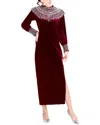 Kaimilan Midi Dress In Red
