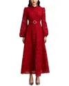 Kaimilan Midi Dress In Red