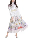 Kaimilan Midi Dress In Multi