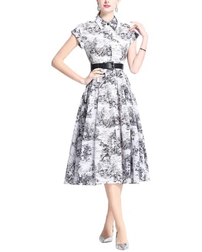 Kaimilan Midi Dress In White