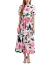Kaimilan Midi Dress In White