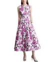 Kaimilan Midi Dress In White