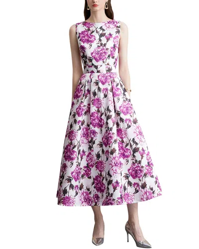 Kaimilan Midi Dress In White