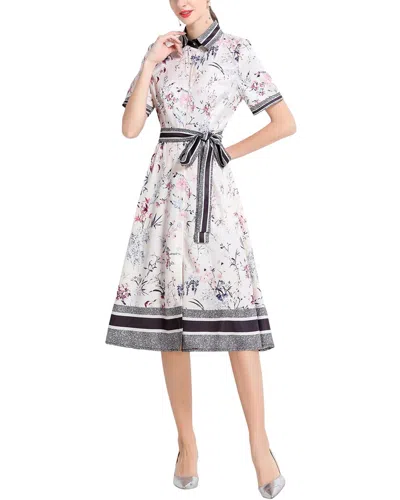 Kaimilan Midi Dress In White