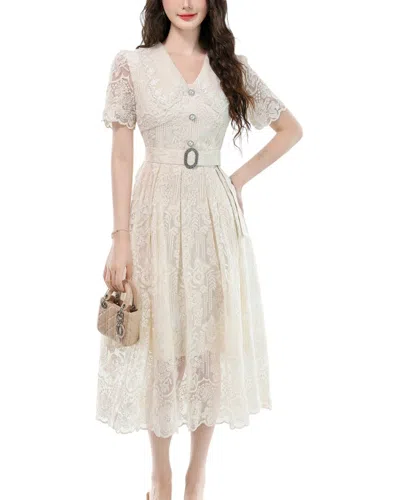 Kaimilan Midi Dress In Neutral