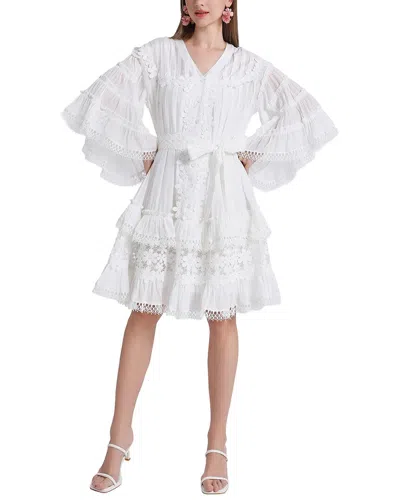 Kaimilan Midi Dress In White