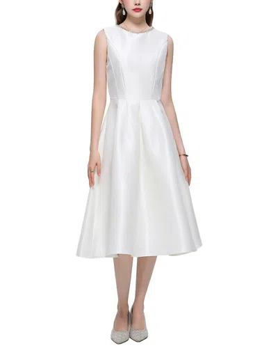 Kaimilan Midi Dress In White