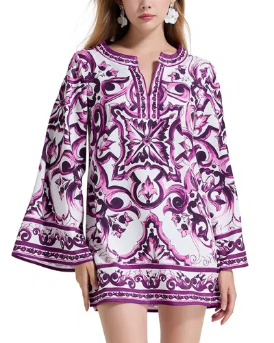Kaimilan Mini Dress In Purple