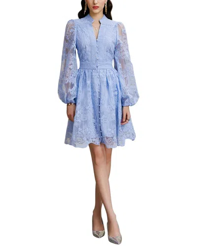 Kaimilan Mini Dress In Sky Blue