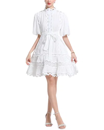 Kaimilan Mini Dress In White