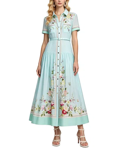 Kaimilan Shirt Dress In Blue