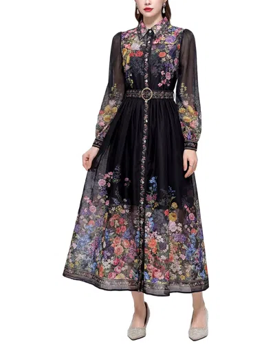 Kaimilan Shirt Dress In Black