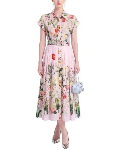 Kaimilan Shirt Dress In Pink