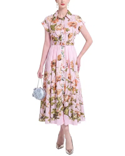 Kaimilan Shirt Dress In Pink