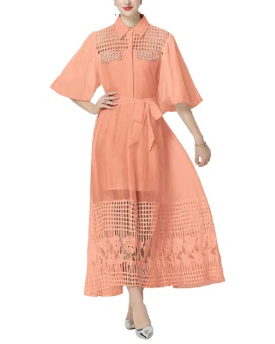 Kaimilan Shirt Dress In Pink