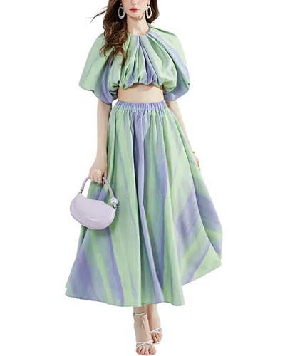 Kaimilan Top & Skirt Set