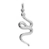 Kaizarin Women's Silver Year Of The Snake Pendant & Fine Chain