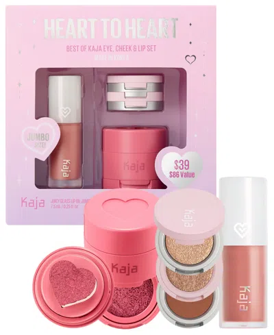 Kaja 3-pc. Heart To Heart Best Of  Eye, Cheek & Lip Set In Transparent