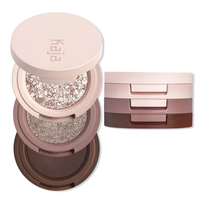 Kaja Beauty Bento Stacked Eyeshadow Trio - Cold Brew Einspanner