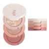 Kaja Beauty Bento Stacked Eyeshadow Trio - Peach Madeline