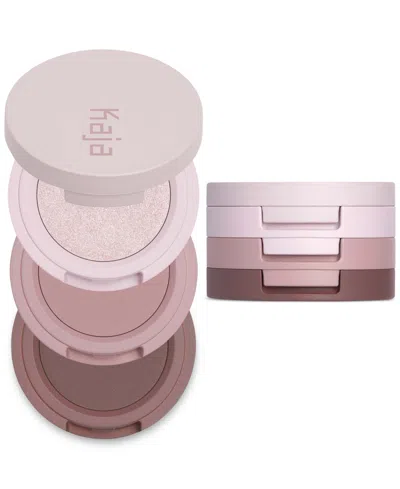 Kaja Eye Bento Bouncy Eyeshadow Trio In Rose Macaron
