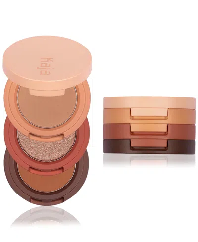 Kaja Eye Bento Bouncy Eyeshadow Trio In Spiked Ginger