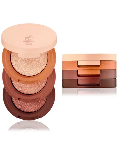Kaja Eye Bento Bouncy Eyeshadow Trio In Toasted Caramel