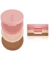 Kaja Face Bento Cream Bronzer, Powder Blush & Highlighter Sculpting Trio In Butter Up