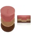 Kaja Face Bento Cream Bronzer, Powder Blush & Highlighter Sculpting Trio In Mochamallow