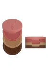 Kaja Face Bento Cream Bronzer, Powder Blush & Highlighter Sculpting Trio 03 Mochamallow In Mochamallow