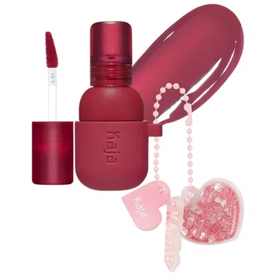 KAJA JELLY CHARM GLAZED LIP STAIN & BLUSH WITH KEYCHAIN 02 SQUEEZE GUAVA 0.17 OZ / 5 G