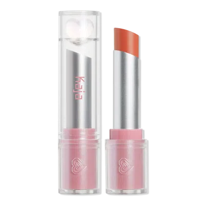 Kaja Juicy Glass Instant Hydrating & Plumping Lip Balm - Guava Punch In Orange