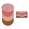 Kaja Play Bento Cream Bronzer, Powder Blush & Highlighter Trio - Cloud Latte