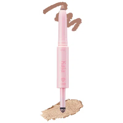 KAJA WINK DAZZLE DUAL-ENDED EYESHADOW STICK MOCHA SPARKLE STICK 0.017 OZ