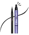 Kaja Wink Stamp Long Waterproof Wing Eyeliner Stamp & Pen In Ink Black