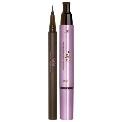 Kaja Wink Stamp Original Waterproof Wing Eyeliner Stamp & Pen Original Dark Brown