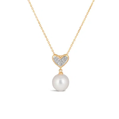 Kajal Naina Women's Gold Everlasting Love Necklace-adult