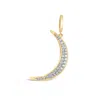 Kajal Naina Women's Gold Over The Moon Charm In Gold
