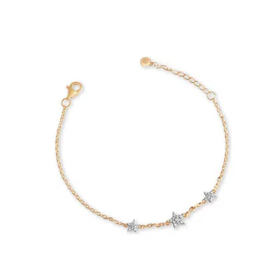 Kajal Naina Women's Gold Superstars Bracelet-adult