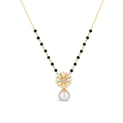 Kajal Naina Women's Pushpa Gold Mangalsutra