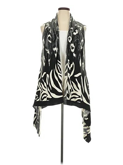 Pre-owned Kaktus Cardigan Sweater In Black