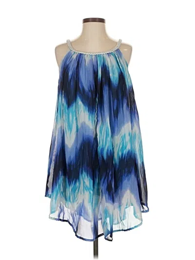 Pre-owned Kaktus Casual Dress In Blue