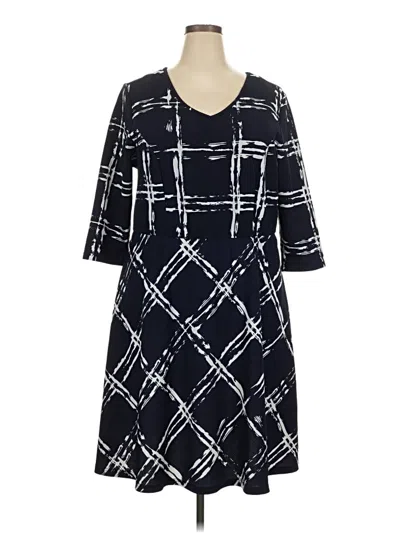 Pre-owned Kaktus Casual Dress In Blue