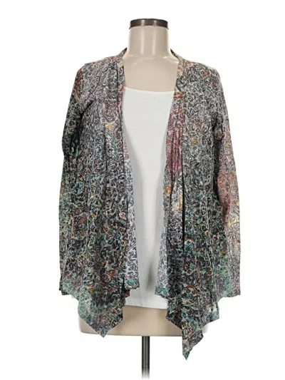 Pre-owned Kaktus Kimono In Gray