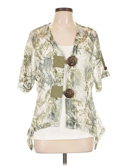 Pre-owned Kaktus Kimono In Green