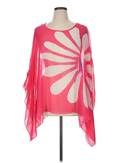 Pre-owned Kaktus Kimono In Pink