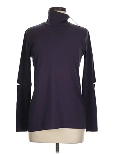 Pre-owned Kaktus Long Sleeve Turtleneck In Purple
