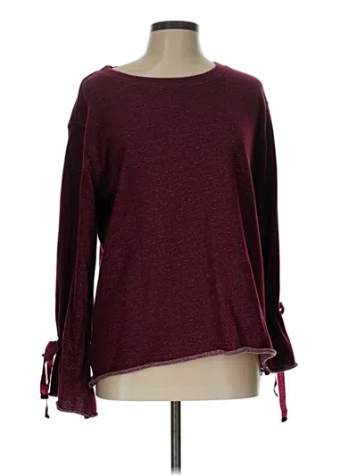 Pre-owned Kaktus Pullover Sweater In Burgundy