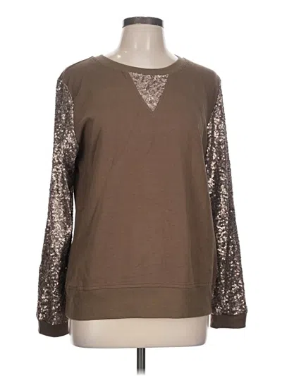 Pre-owned Kaktus Sweatshirt In Brown