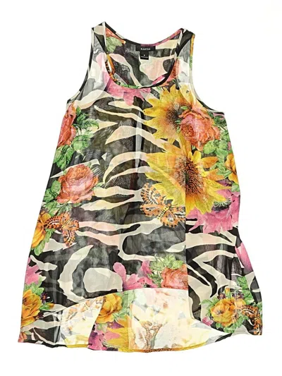 Pre-owned Kaktus Swimsuit Cover Up In Yellow